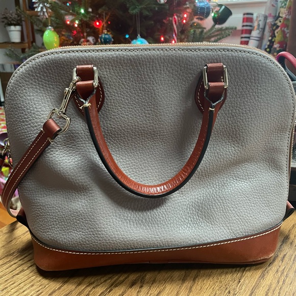Dooney & Bourke Pebble Grain Zip Zip Satchel - Picture 5 of 11